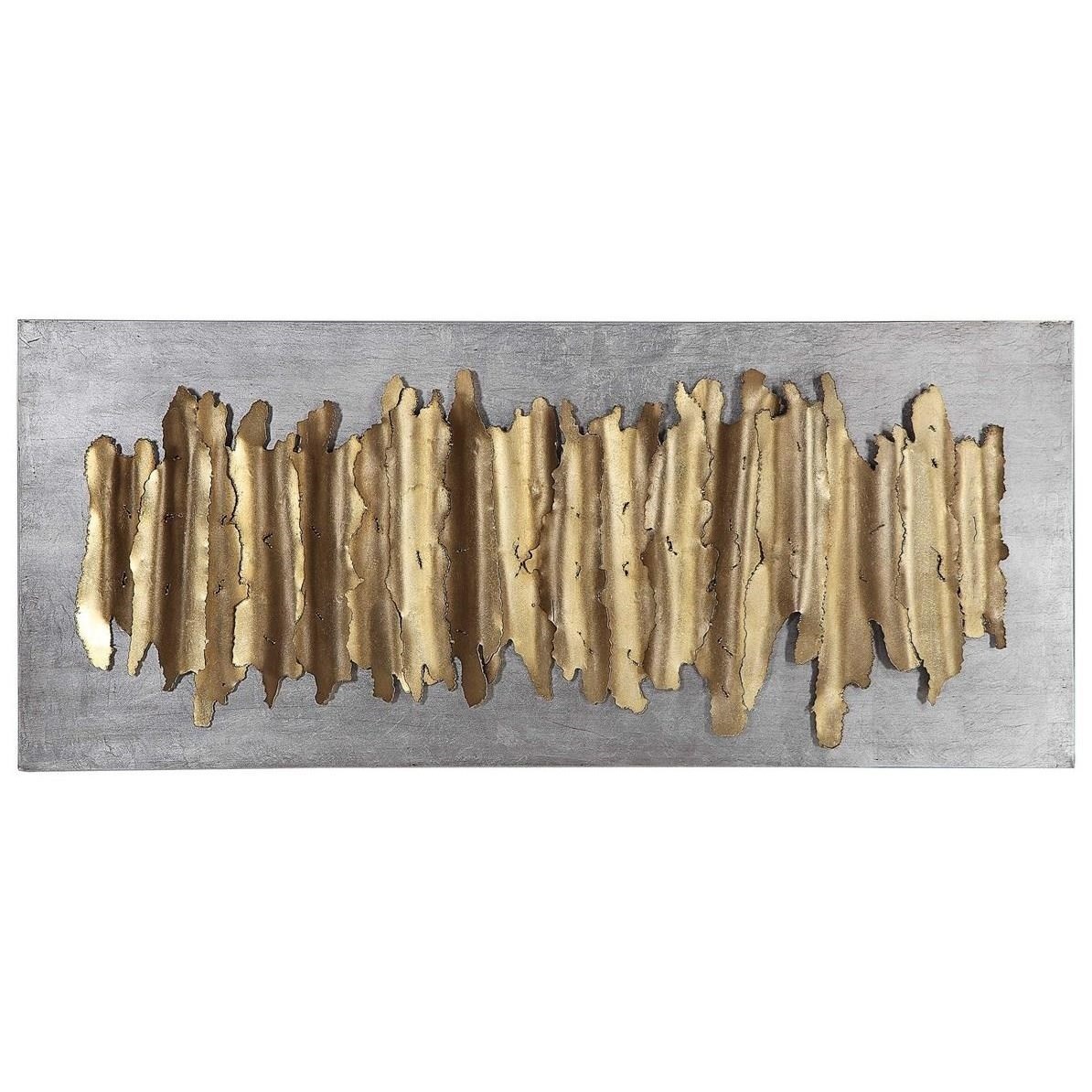 Uttermost Alternative Wall Decor 04195 Lev Gold Metal Wall Decor